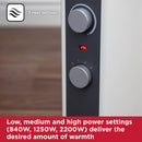 Black+Decker Convection Heater 2.2kw  - White