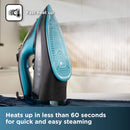 Black+Decker Steam Iron 2600w  - Aqua Blue