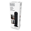 Black+Decker Ceramic Tower Fan Heater 2.2KW  - Black