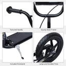 HOMCOM Teen Push Scooter - Black