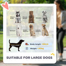 PawHut Easy Folding Pet Stroller for Large Dogs