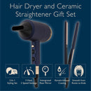 Carmen Gift Set Hair Dryer & Straightener  - Midnight Blue