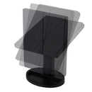 Carmen Illuminated 3 Panel Mirror with LEDs  - Black