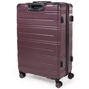 Pierre  Cardin Ultra Strong ABS Travel Case With 8 Spinner Wheels TSA Locks