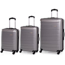 Pierre Cardin Hard Shell Lightweight 4 Wheel Durable Travel Suitcase.