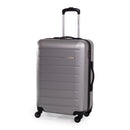Pierre Cardin Hard Shell Lightweight 4 Wheel Durable Travel Suitcase.