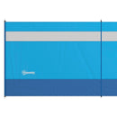 Outsunny Camping Windbreaks with Clear Windows and Carry Bag, 725 x 140cm