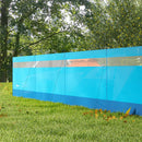 Outsunny Camping Windbreaks with Clear Windows and Carry Bag, 725 x 140cm