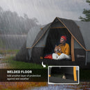 Outsunny Outdoor  Camping Tent For 5-6 W/ Bag, Fibreglass & Steel Frame