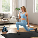 SPORTNOW Set of 2 Hexagonal Dumbbells Weights Pair, 2 x 6kg, Grey