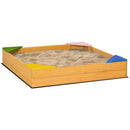 Outsunny Children's Wooden Sand Pit