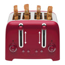 Dualit  4 Slot High Gloss Lite Toaster Black