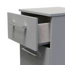 Denver Ready Assembled 3 Piece Bedroom Furniture Set - Grey