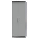 Denver Ready Assembled 3 Piece Bedroom Furniture Set - Grey