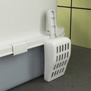 PawHut Cat Litter Box, Hooded Cat Litter Tray with Lid, Scoop, Grey