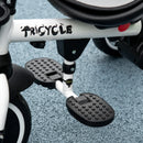 HOMCOM Multifunctional Children's Tricycle -  Grey