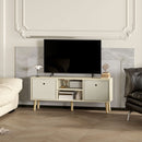 HOMCOM Modern TV Cabinet Stand w/ Shelves & Drawers