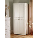 Dakar Ready Assembled Chest of Drawers with 5 Drawers  - Signature White