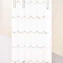 HOMCOM Christmas Advent Calendar - White