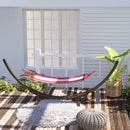 Outsunny 3(m) Wooden Hammock Stand for Garden, Patio, Brown