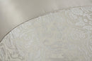 Eden - Embellished Jacquard Duvet Set in Cream