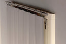 PortePole - Extendable Door Curtain Pole in White