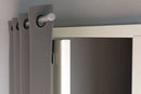 PortePole - Extendable Door Curtain Pole in White