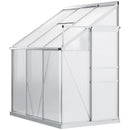 Outsunny Greenhouse Polytunnel 6 x 4 ft - Clear