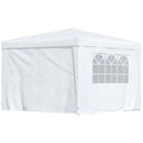 Outsunny Gazebo 2.95 m x 2.95 m -  White