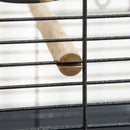 PawHut Steel Bird Cage,Large Budgie Cage For Cockatiels And Parakeets
