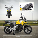 AIYAPLAY Honda Licensed 12V Kids Electric Motorbike W/ Music Headlights