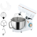 HOMCOM Electric Stand Mixer, 5L Food Mixer With Dough Hook, Whisk