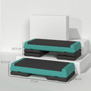 SPORTNOW Aerobic Step, 10.5/15.5/20.5cm Exercise Stepper for Home