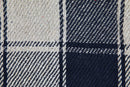 Frisco - Recycled Cotton Throw in Navy Blue (70" x 100")