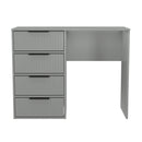 Fluted 4 Drawer Vanity in Dusk Grey - Ready Assembled