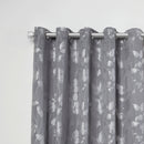 Full Stop - Extendable Curtain Pole with pair of end finials in Chrome