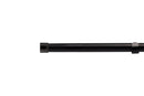 Full Stop - Extendable Curtain Pole with pair of end finials in Matt Black