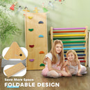 AIYAPLAY Toddler Climbing Frame, Wooden Indoor Pikler Triangle Set