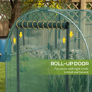 Outsunny Fruit Cage, Plant Protection Tent, 1.2 x 3.6 x 1.9m