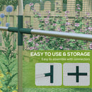 Outsunny Fruit Cage, Plant Protection Tent, 1.2 x 3.6 x 1.9m