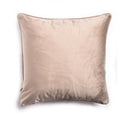 Lewis's French Velvet Piped Cushion 45x45cm - Mink