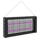 HOMCOM Fly Killer with Infrared Light, Hanging / Freestanding, Black