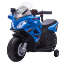 HOMCOM Kids Electric Ride On Motorcycke 6v - Blue