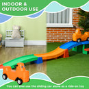 AIYAPLAY 3(m) 4 Pieces Up And Down Kids Rollercoaster, For Ages 2-5 Years