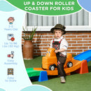 AIYAPLAY 3(m) 4 Pieces Up And Down Kids Rollercoaster, For Ages 2-5 Years
