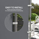Outsunny Side Panel for 3x3 m Pop Up Gazebos, 1 Pack Sidewall Only