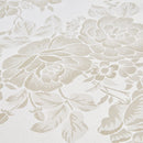Grace Floral Jacquard Table Cloth Sateen Damask Table Cloth with a Subtle Jacquard Design in Natural