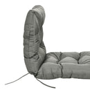 Outsunny Garden Back Chair Cushion Patio Seat Cushion Pad Outdoor & Indoor Use