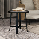 Outsunny 50.5cm Round Garden Table with SPC Tabletop