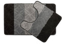Halo - Tonal Stripe 2pc Bath set in Black